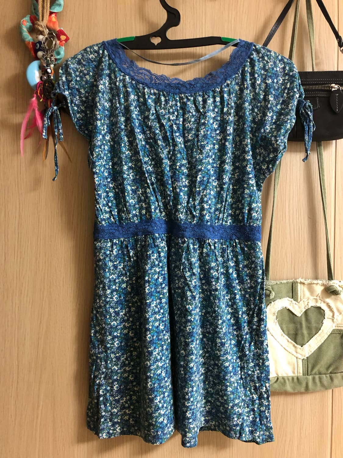 Floral lace top 상품이미지3