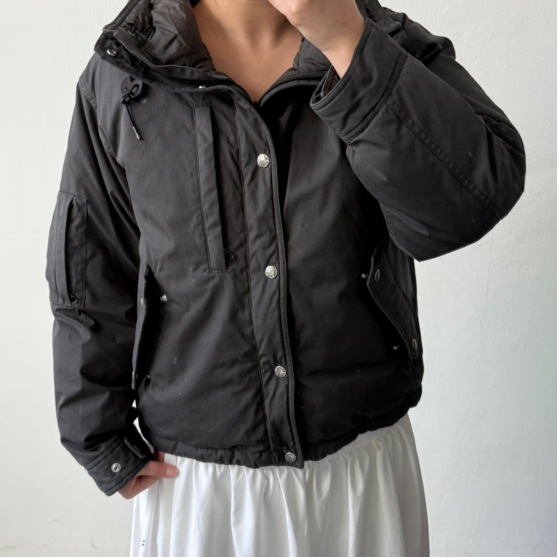 [S] 노스페이스 퍼플라벨 숏 다운 패딩 상품이미지1