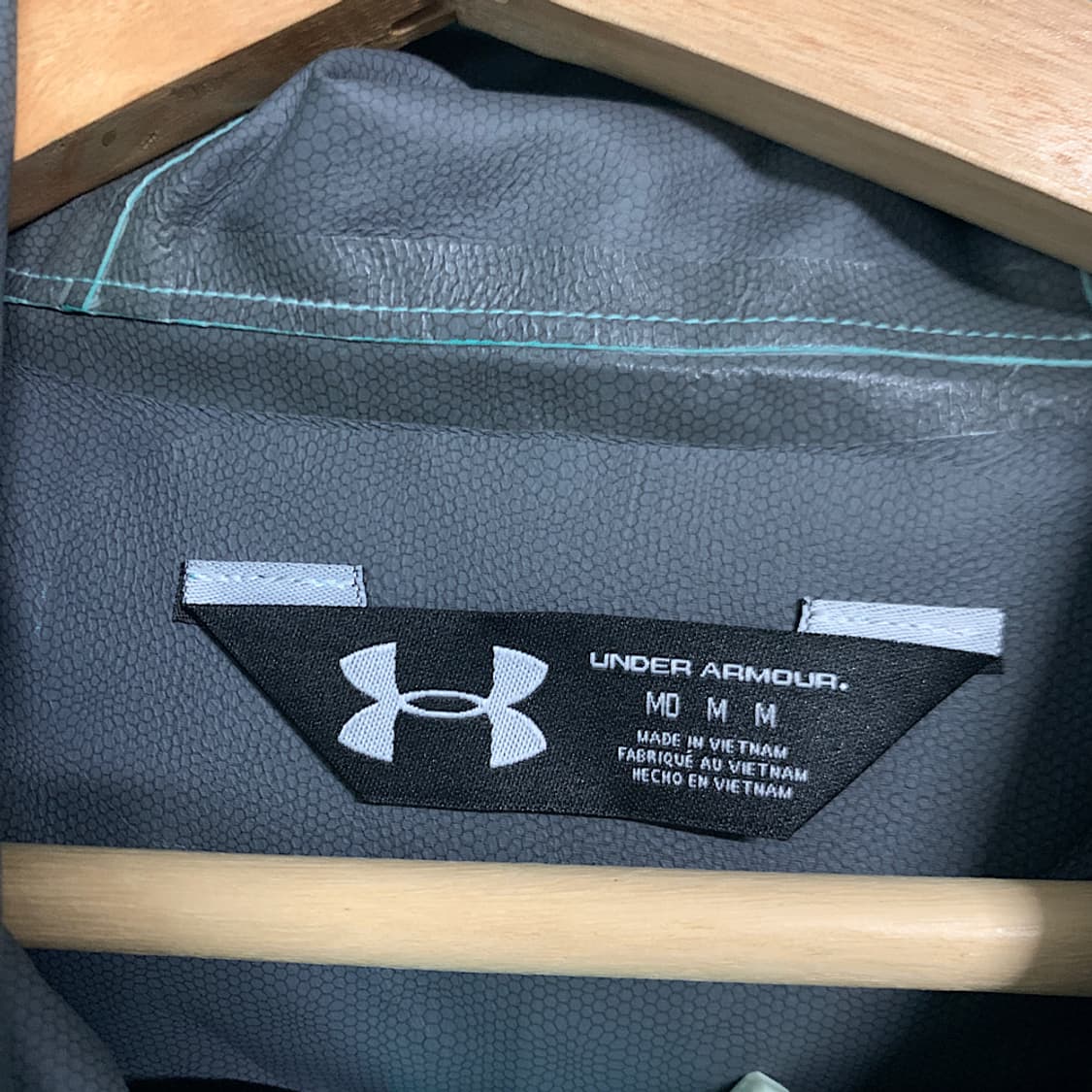 언더아머 여성 스톰3 티파니 블루 바람막이 M 상품이미지2