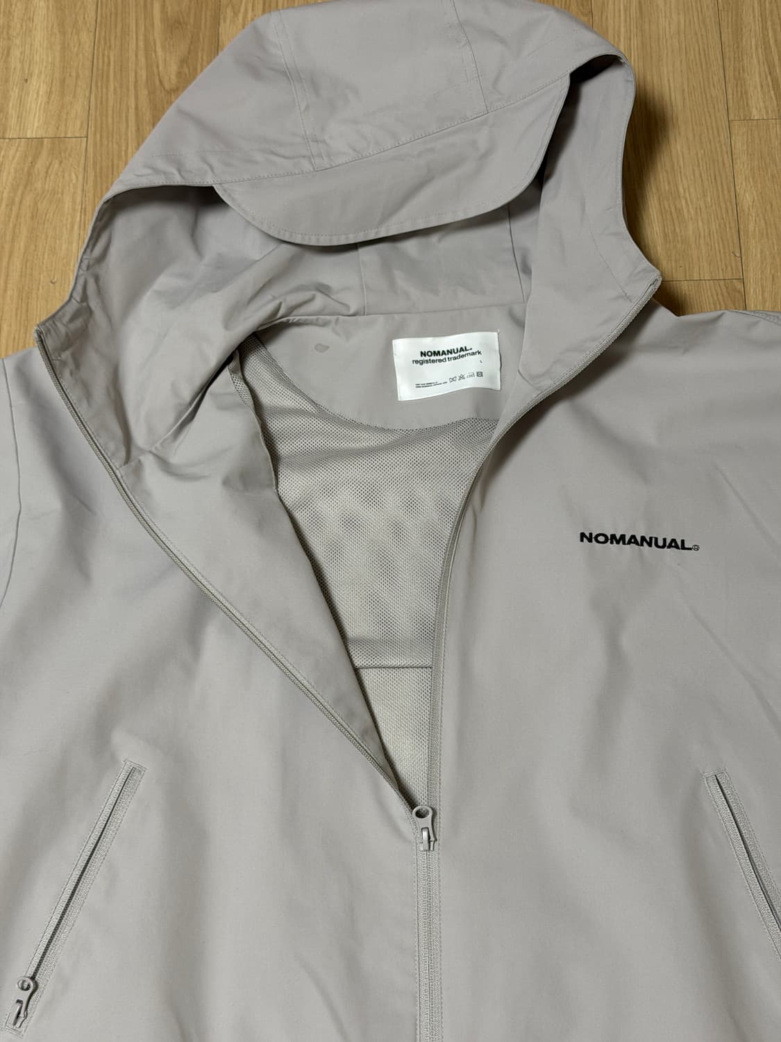 노메뉴얼 바람막이 상품이미지3