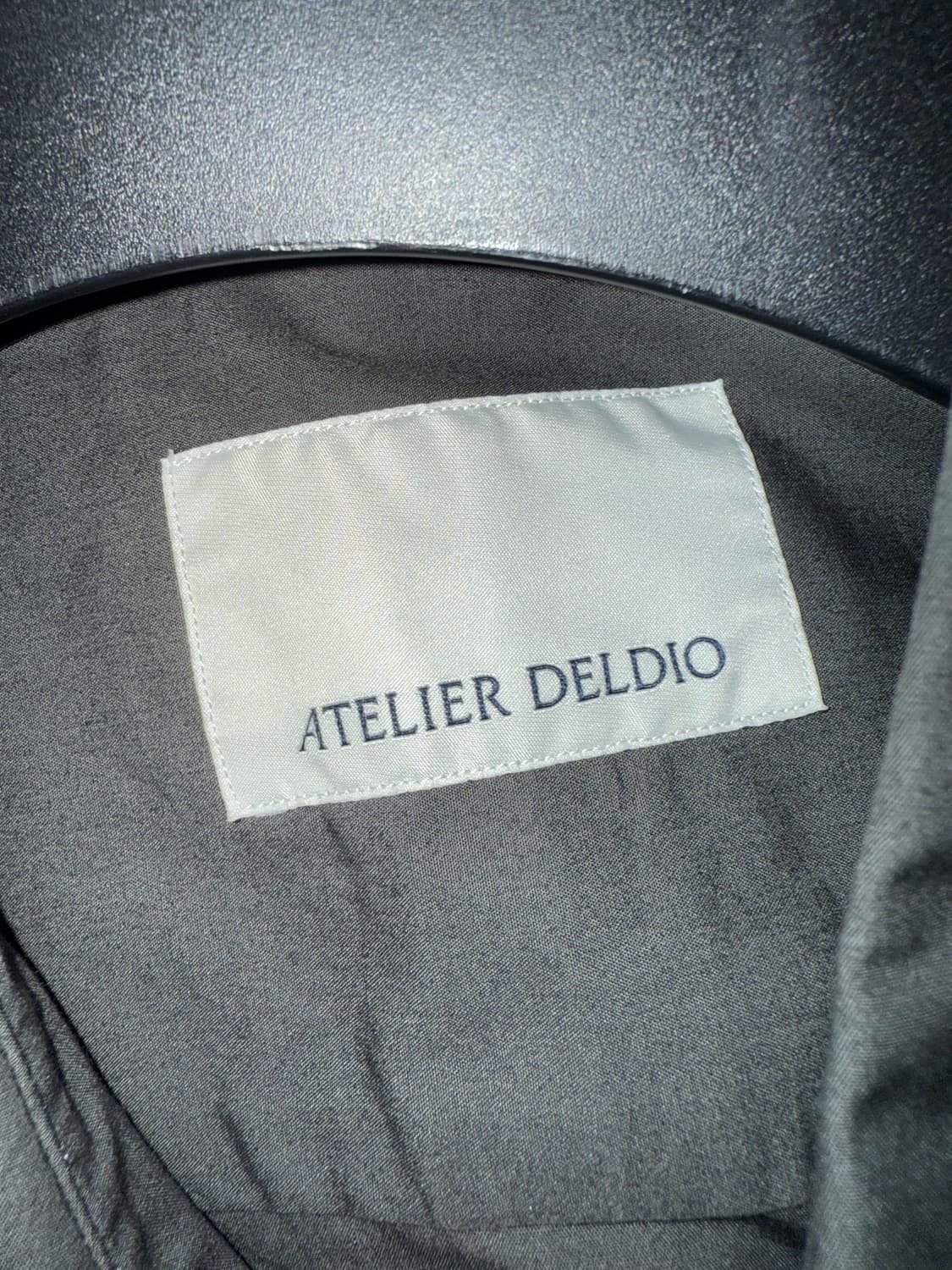 아뜰리에 델디오 셔츠 차콜 L 상품이미지3