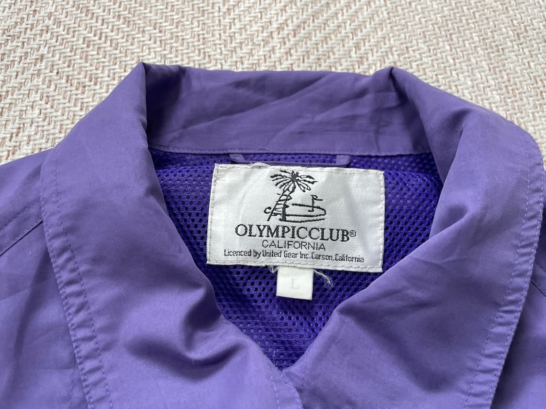 빈티지 해링턴 퍼플 봄버 자켓  상품이미지4