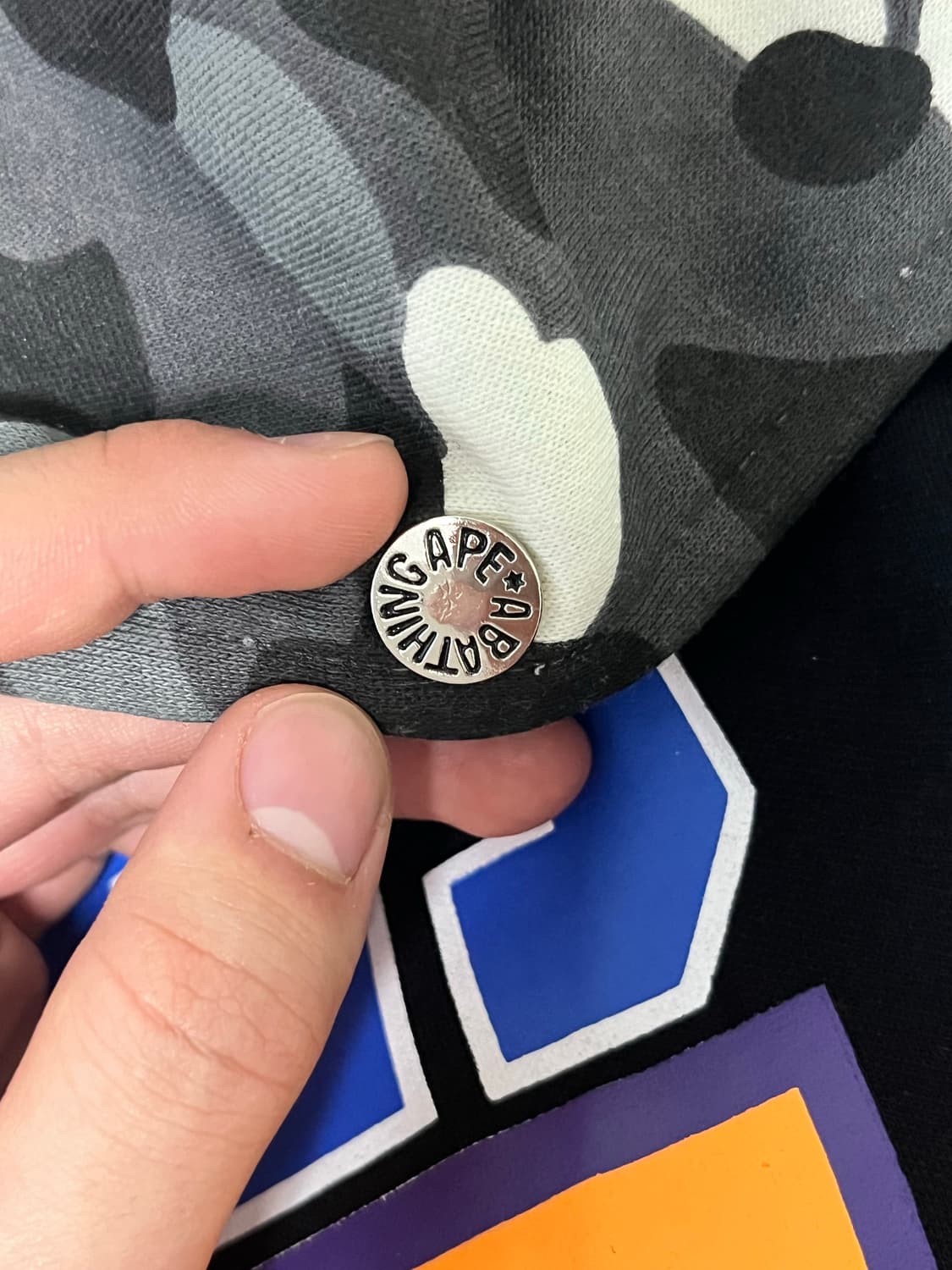 베이프 샤크 2중 지퍼 급처 상품이미지3