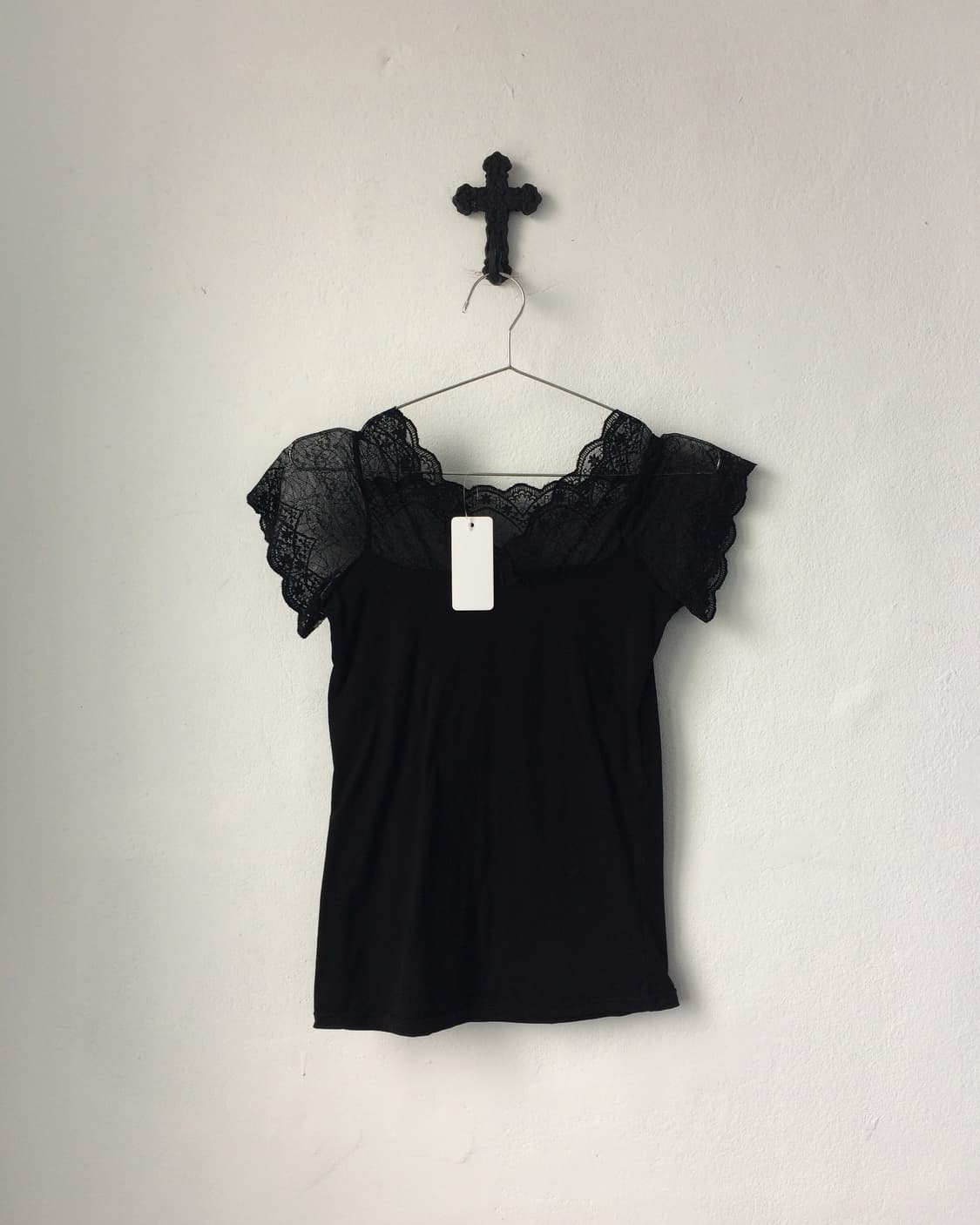 Lace point top 상품이미지2