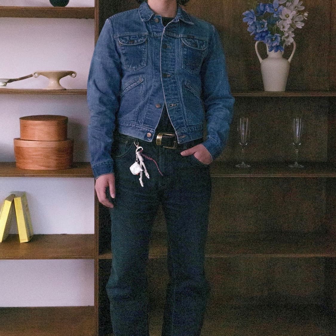 70s USA 랭글러 Wrangler 데님 트러커 자켓 상품이미지2