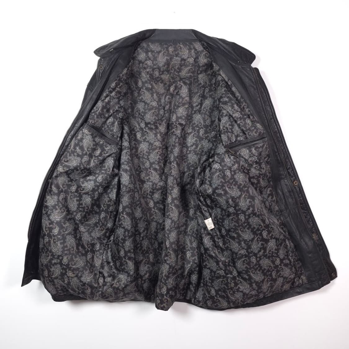 빈티지 리얼 양가죽 페이즐리 안감 카코트 상품이미지5
