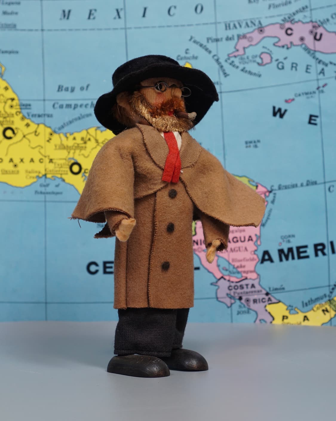 빈티지 소품 1950년 독일 핸드메이드 인형 상품이미지5