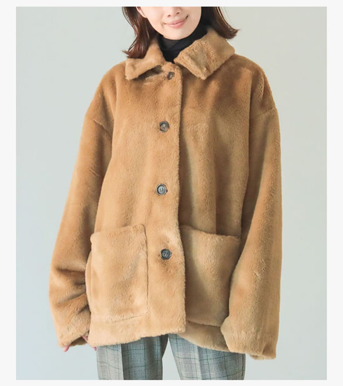 B:MING BY BEAMS - 23FW FUR JACKET 상품이미지2