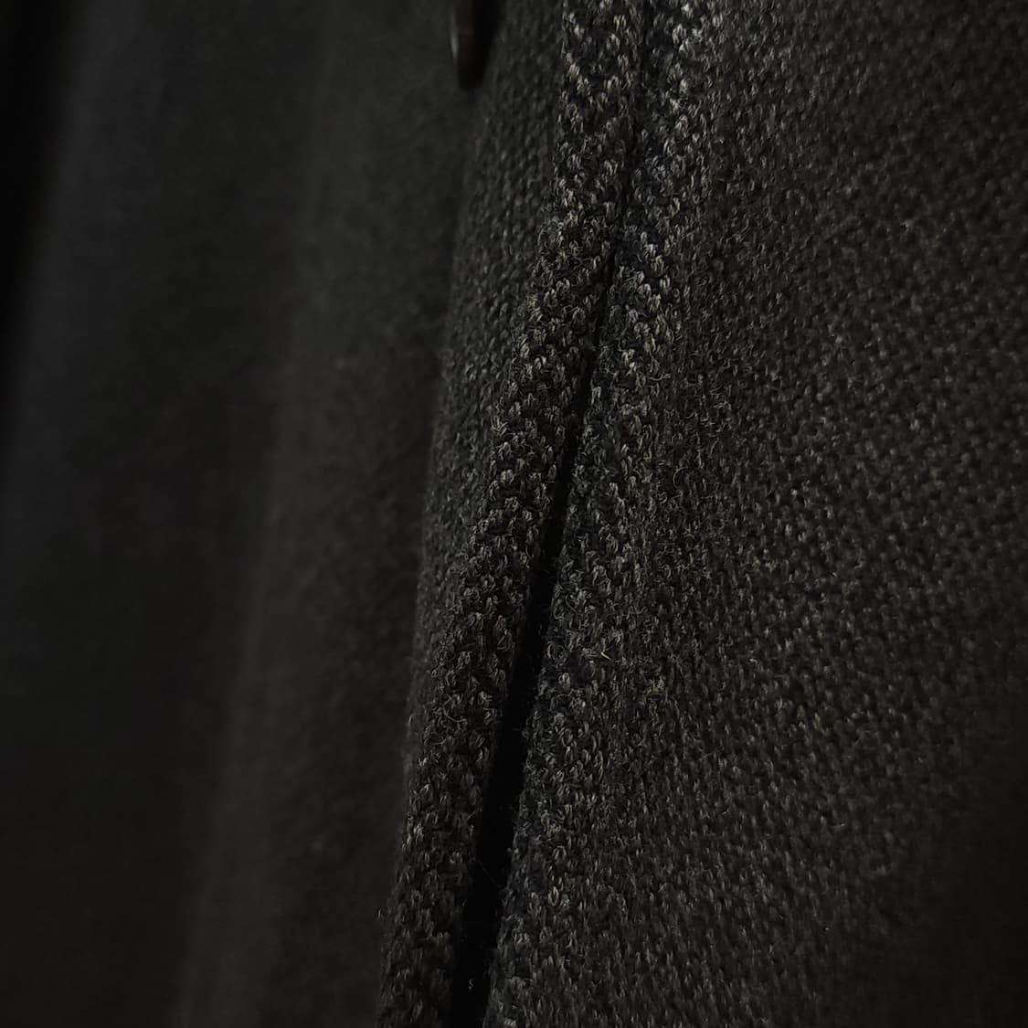 90s 트루사르디 울코트 발마칸 코트 챠콜 그레이 48 상품이미지6