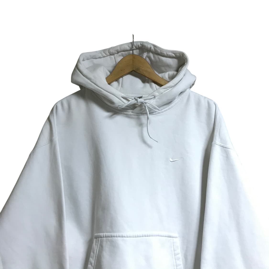 나이키nrg 초판 흰색 후드티 상품이미지2
