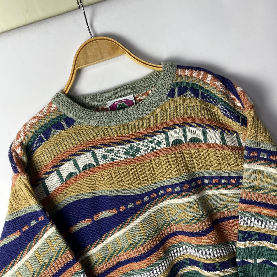 [Filant] 빈티지 믹싱 케이블니트 상품이미지2