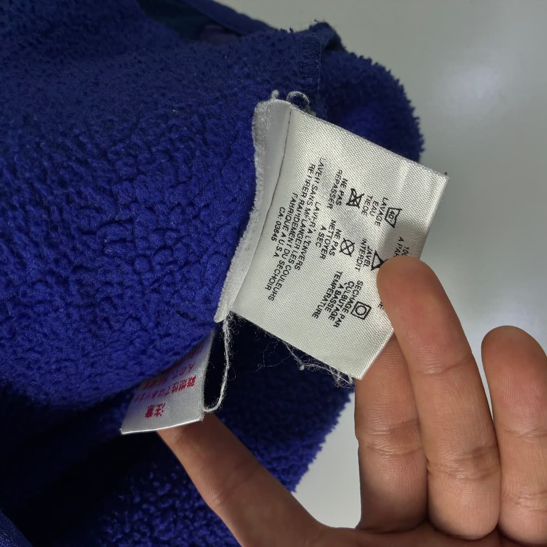 Polo  파타고니아 90,s 블루 플리스 집업  상품이미지5