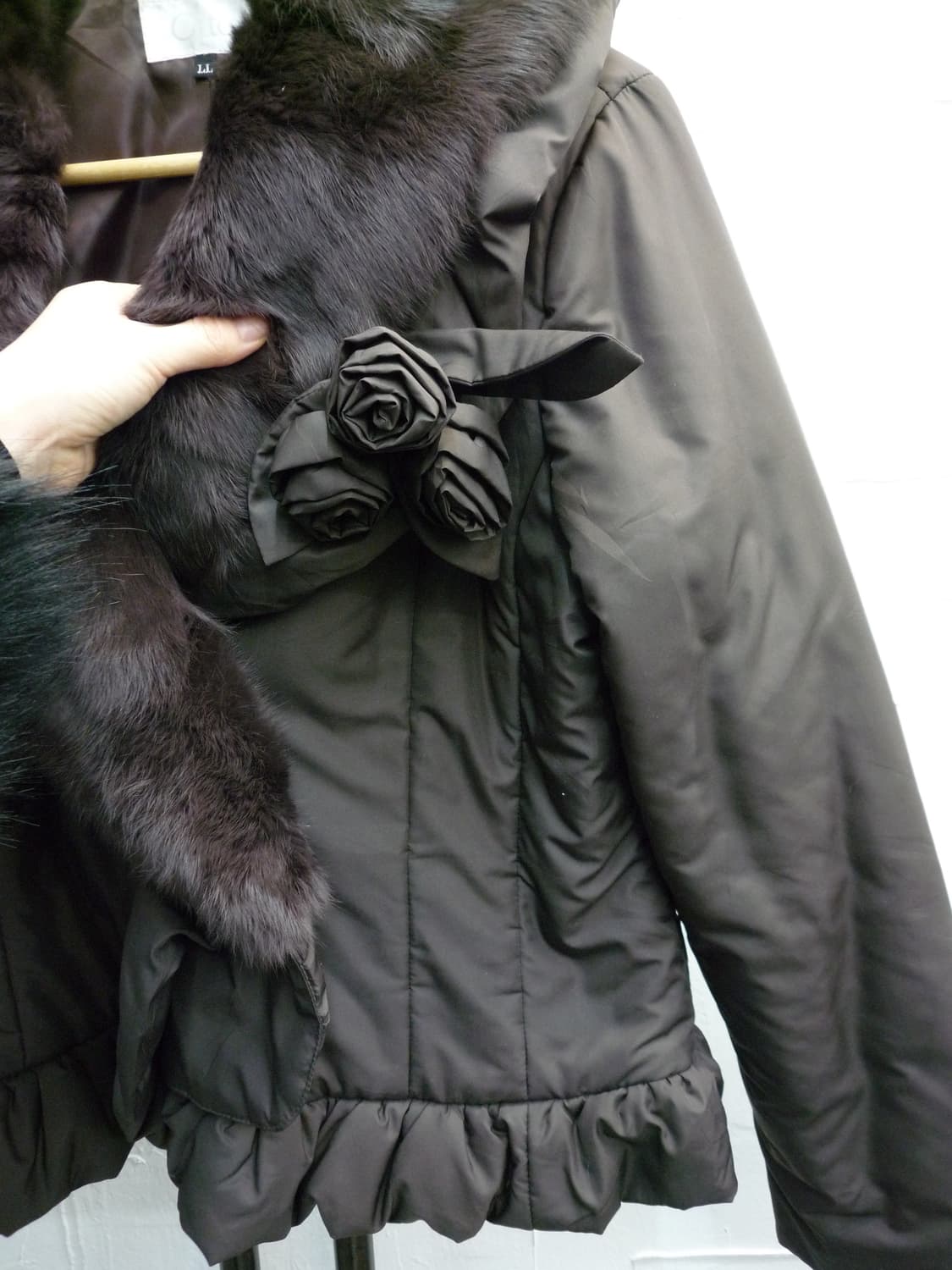 Brown roses jumper 상품이미지6