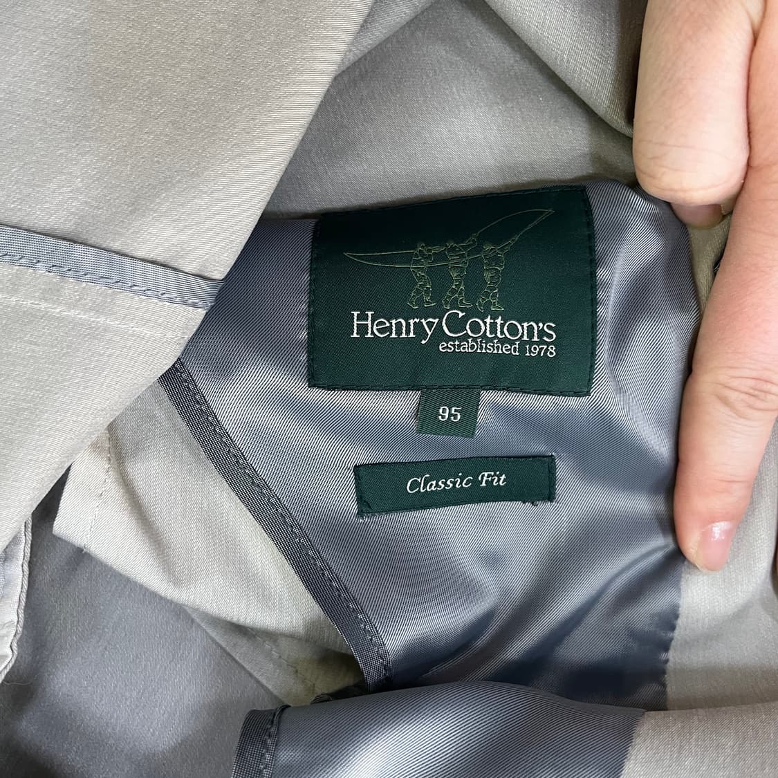 95 헨리코튼 블레이져 자켓 0323M 상품이미지3