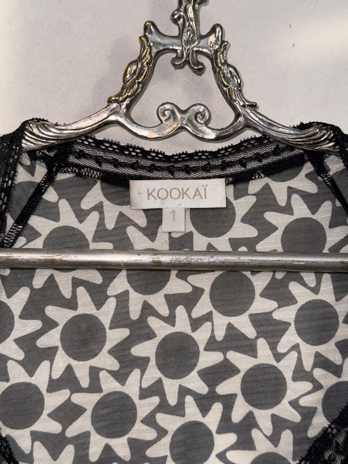 KOOKAI black & white sunflower ribbon bl 상품이미지8
