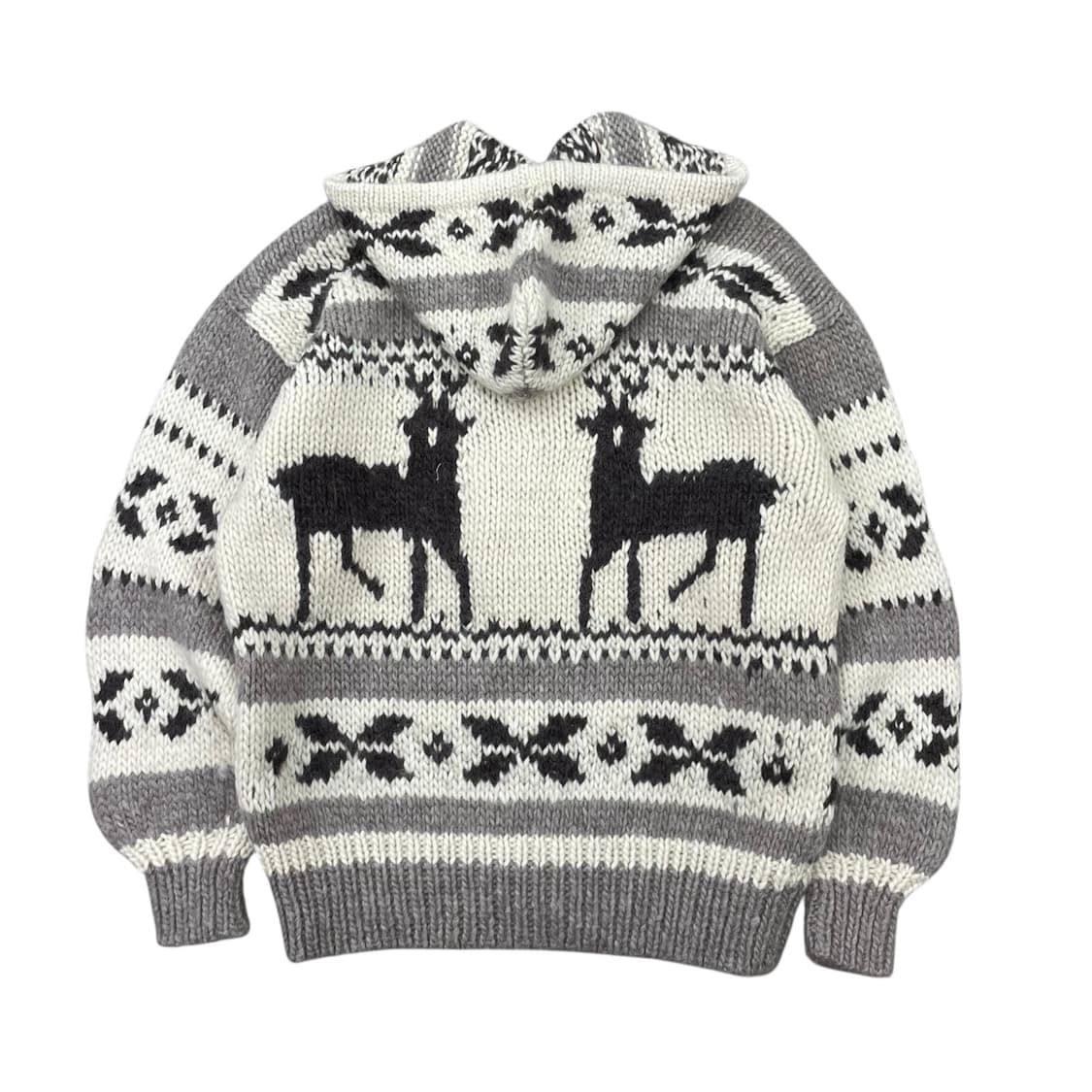 코위찬 헤비 울 니트 집업 상품이미지2