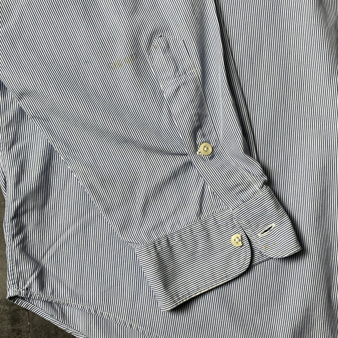 RALPH LAUREN 랄프로렌 블루 스트라이프 코튼 셔츠 A00420 상품이미지6