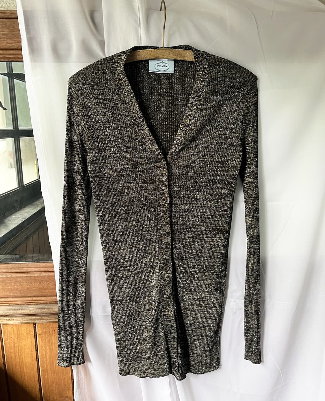 PRADA metal knit cardigan 상품이미지5