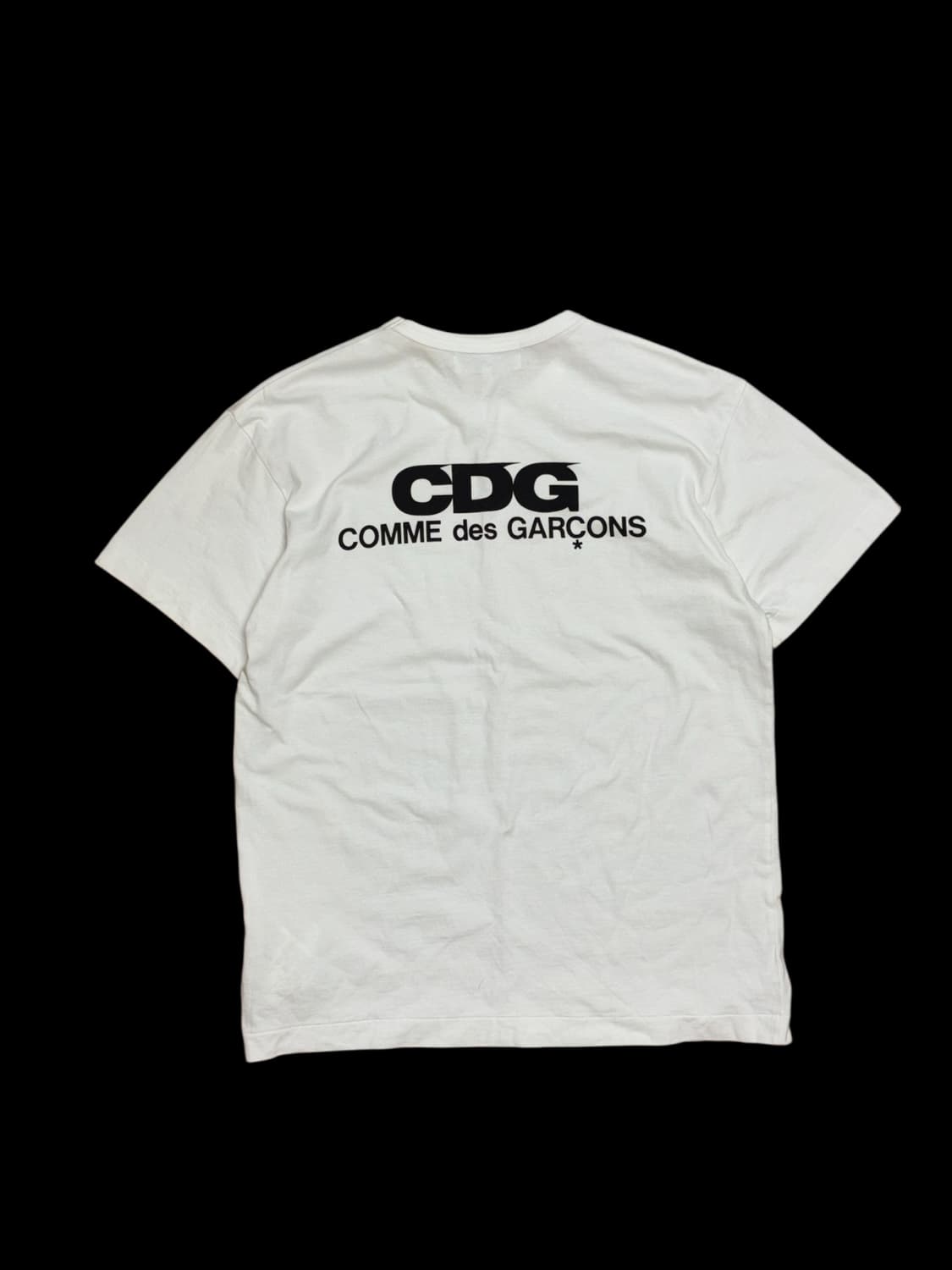 꼼데가르송 cdg 백프린팅 로고 반팔 티셔츠 상품이미지1
