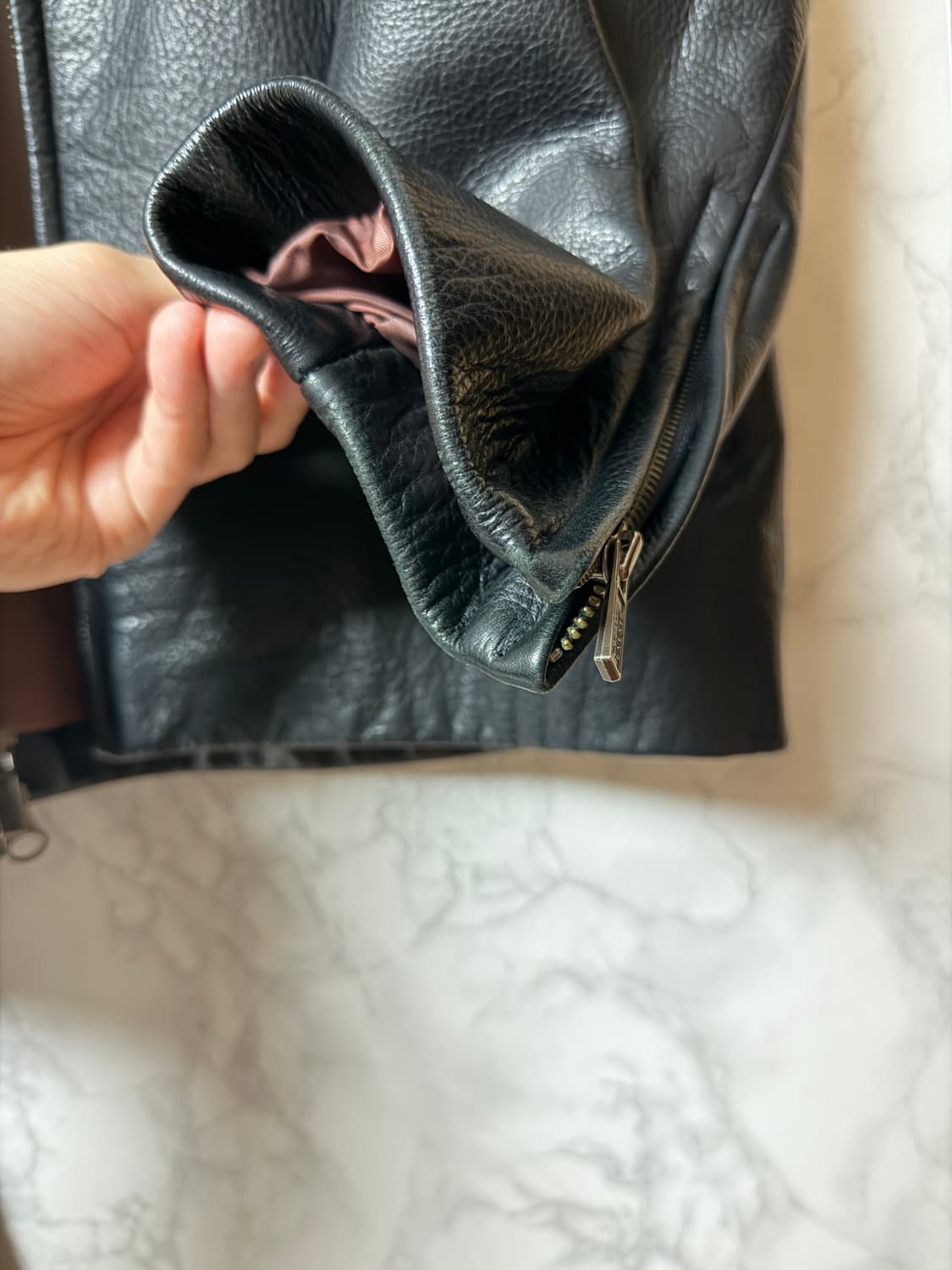 바나나 리퍼블릭 가죽자켓 XL 상품이미지4