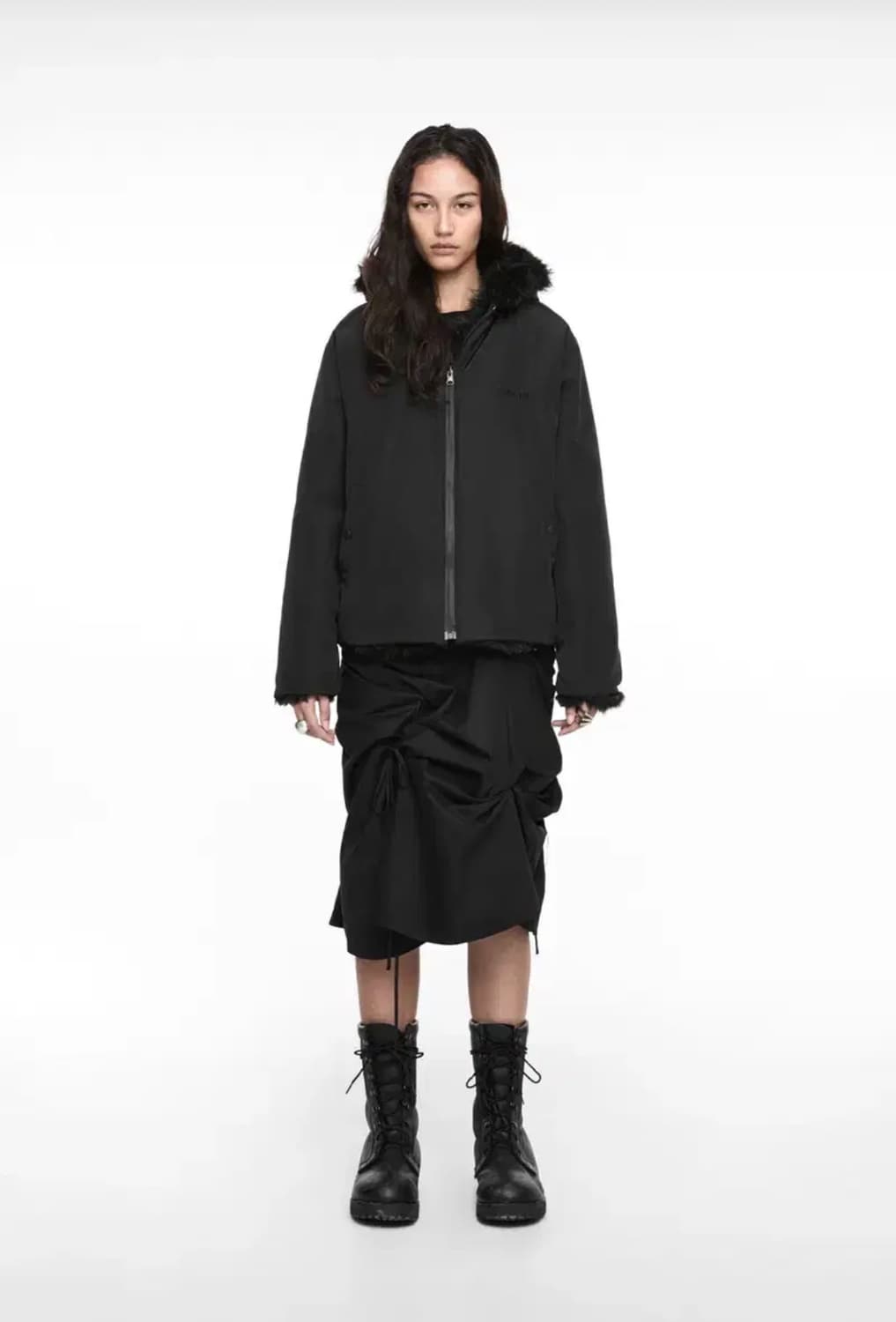 Nache 나체 리버시블 후디 퍼자켓 상품이미지2