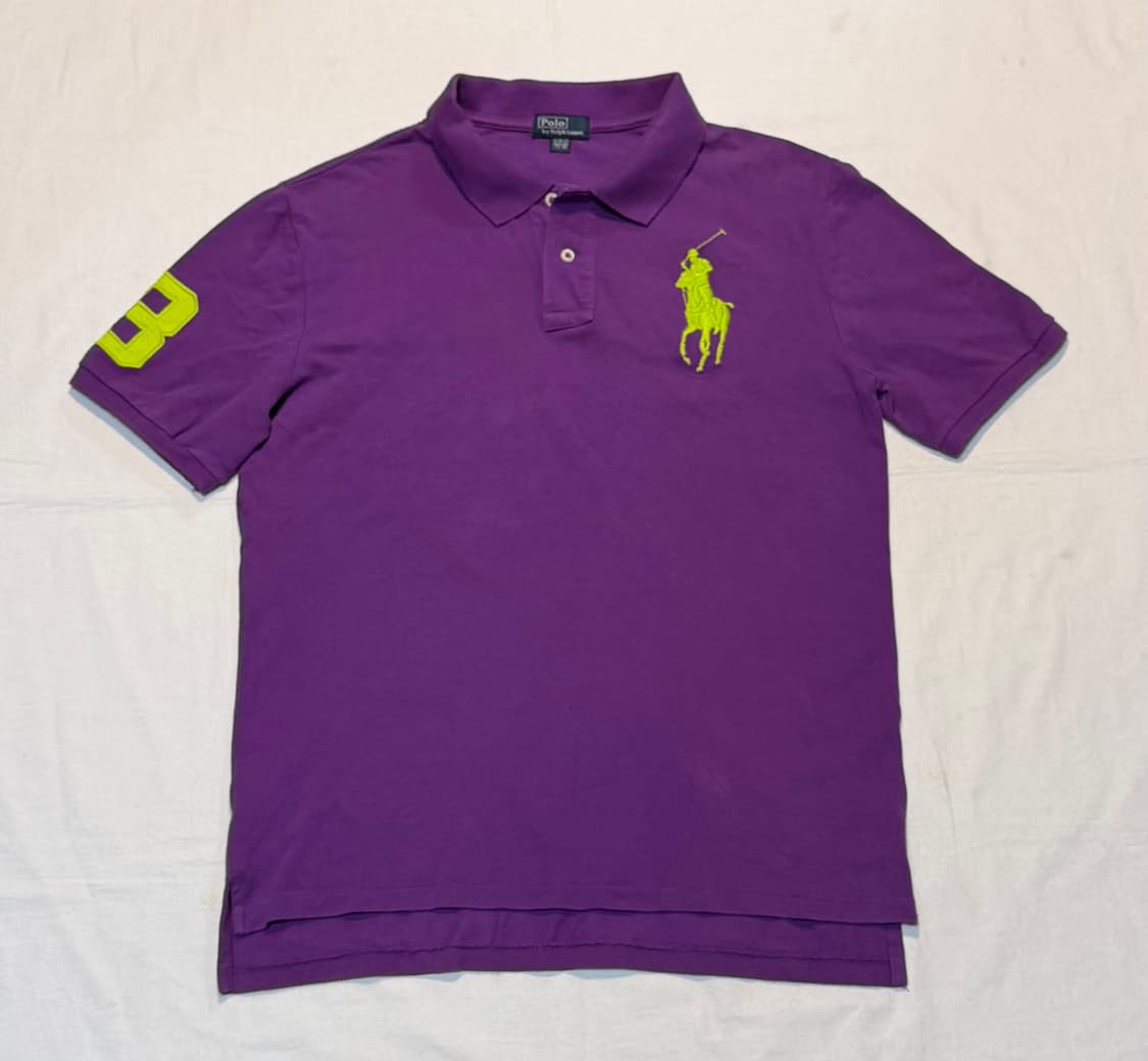 폴로 랄프로렌 빅포니 카라티 퍼플 상품이미지1
