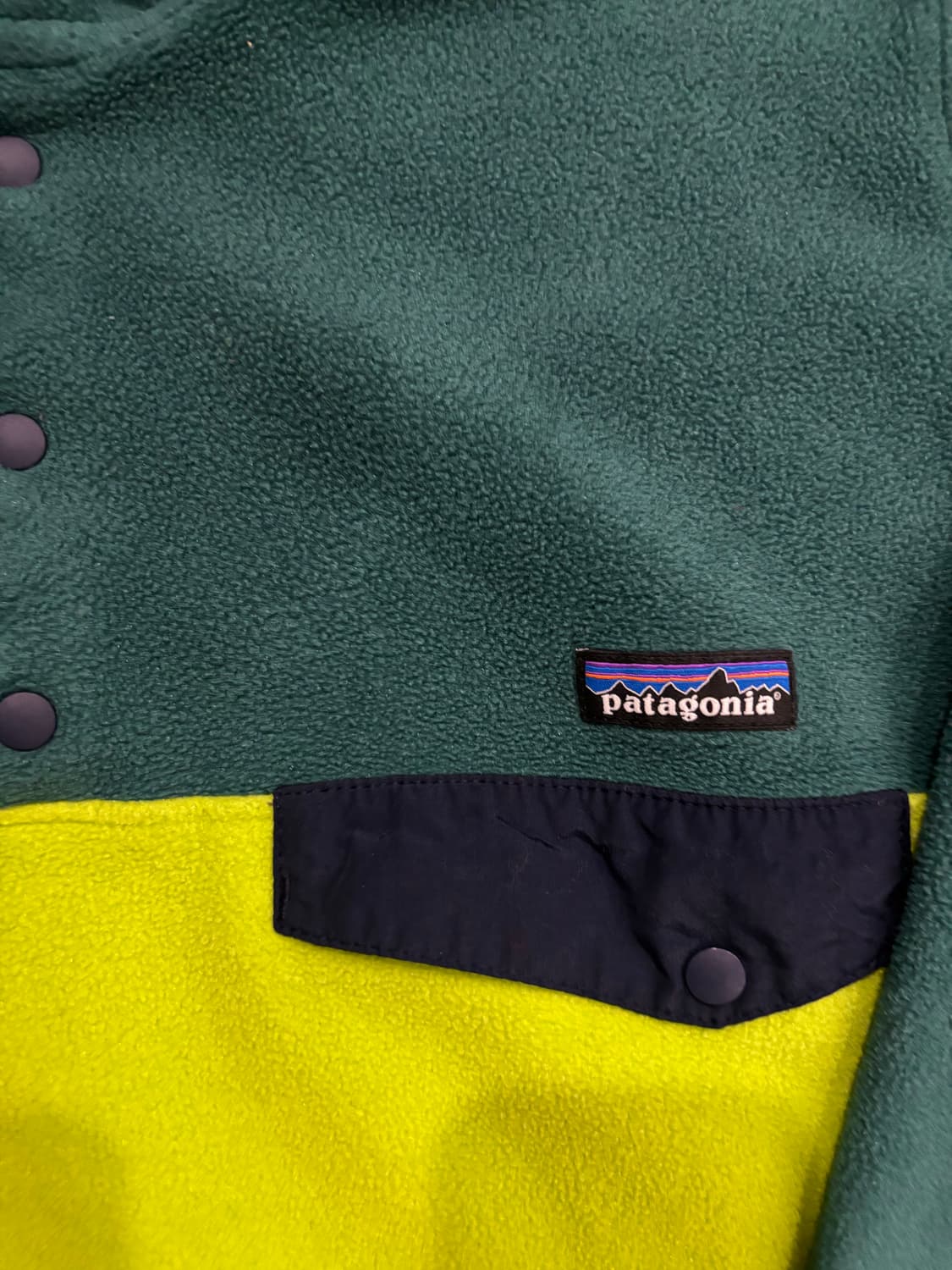 파타고니아 신칠라 그린/형광그린 M사이즈 상품이미지4