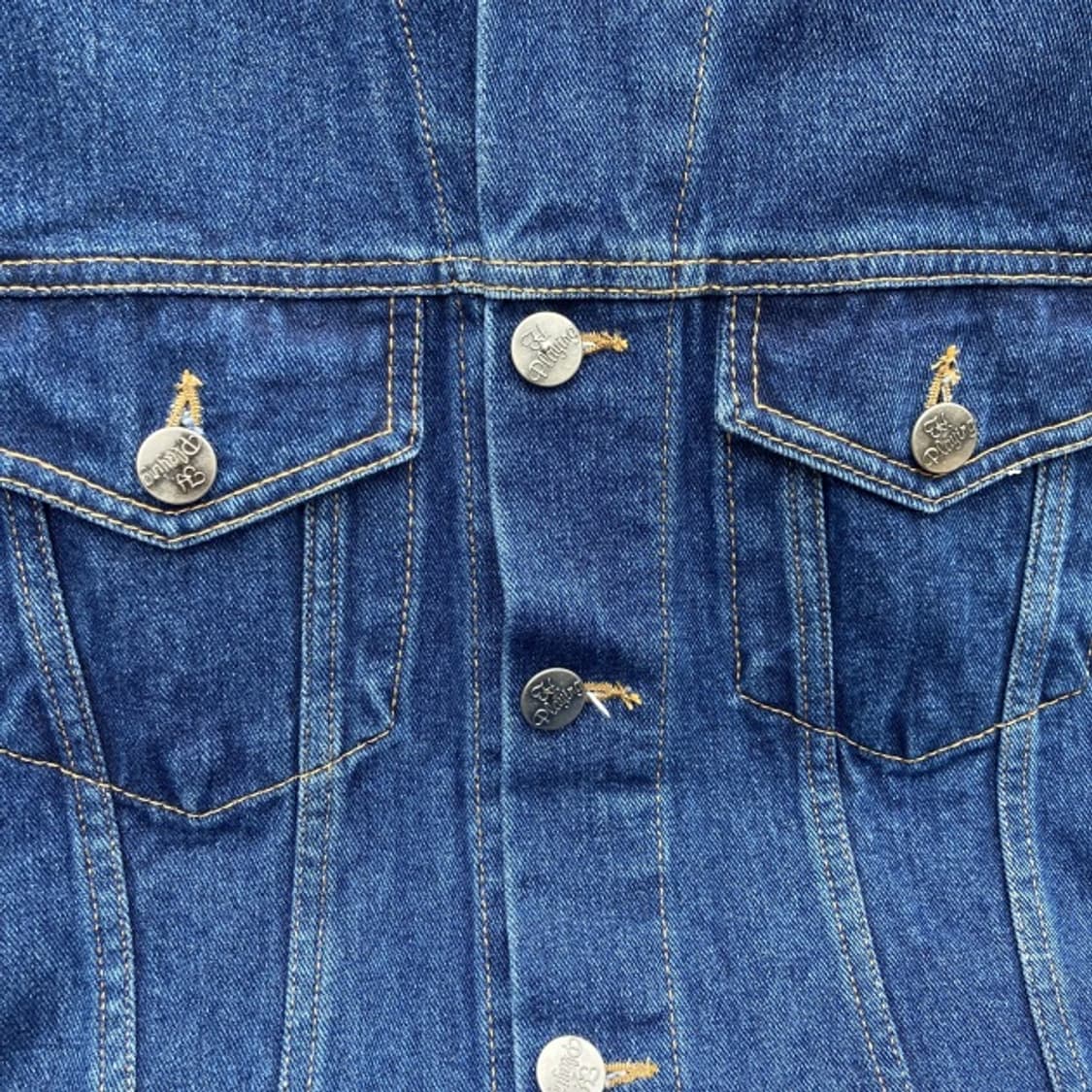 USA 스누피 공군 에디션 데님 자켓 상품이미지5