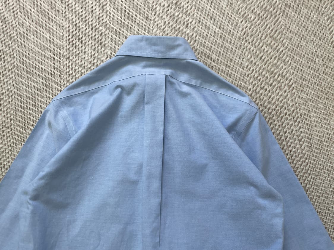 브룩스브라더스 솔리드 블루 버튼다운 서츠 J04410 상품이미지10