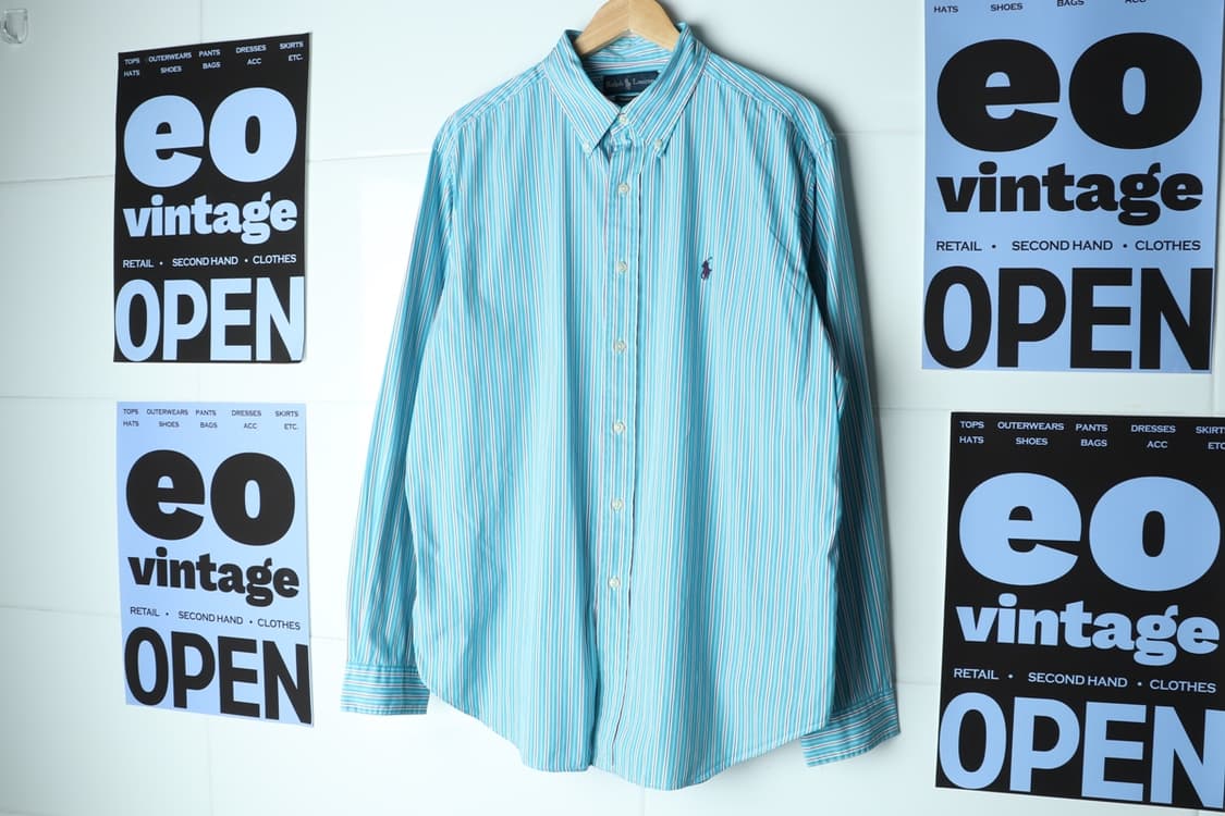 (XL-2XL) 폴로 랄프로렌 셔츠 남방 USA 에메랄드-H3H33649 상품이미지2