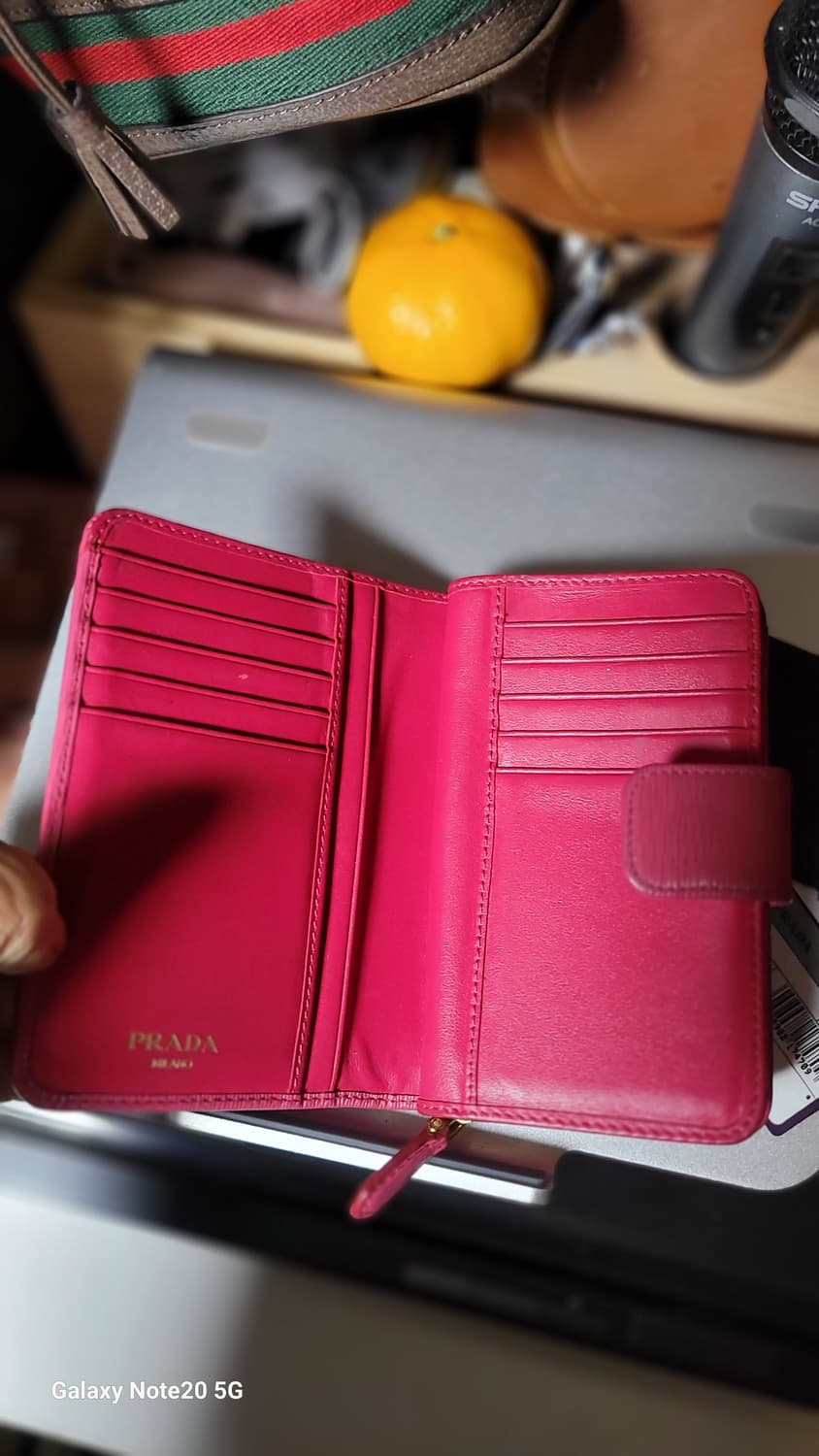 프라다 사피아노 지갑 상품이미지4