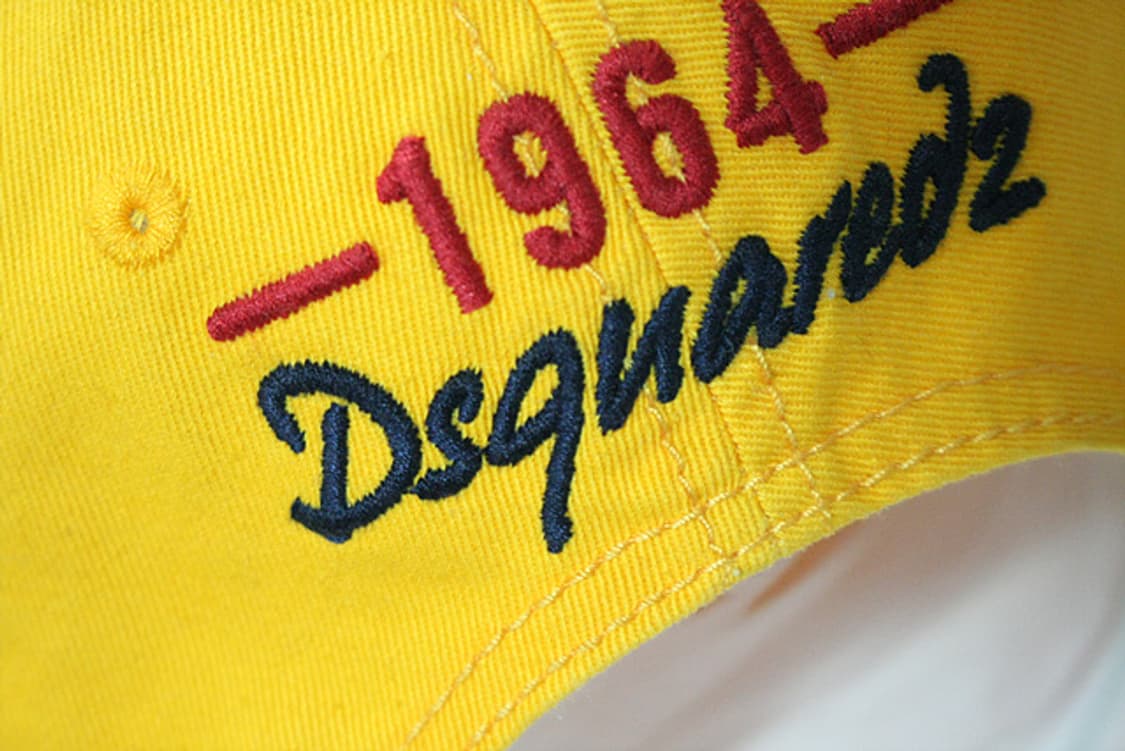 Dsquared2 ballcap yellow 야구모자 캡 새제품 상품이미지5