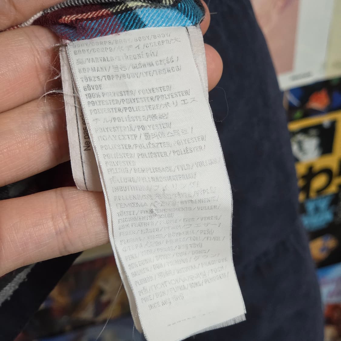 아베크롬비 스웨이드 네이비 덕다운 패딩 점퍼 상품이미지10