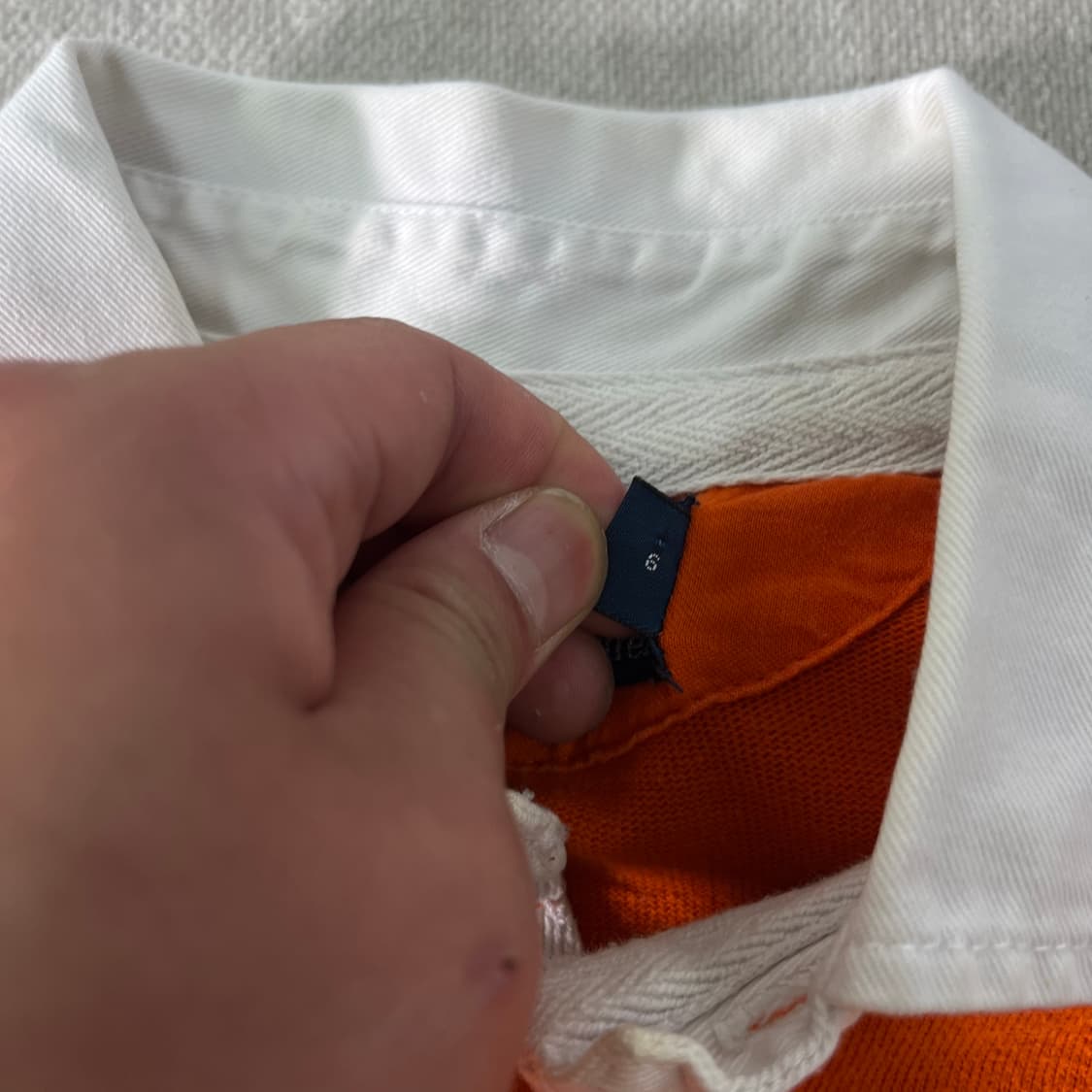 95 폴로랄프로렌 오렌지 P-C 브리티안 럭비티 상품이미지5