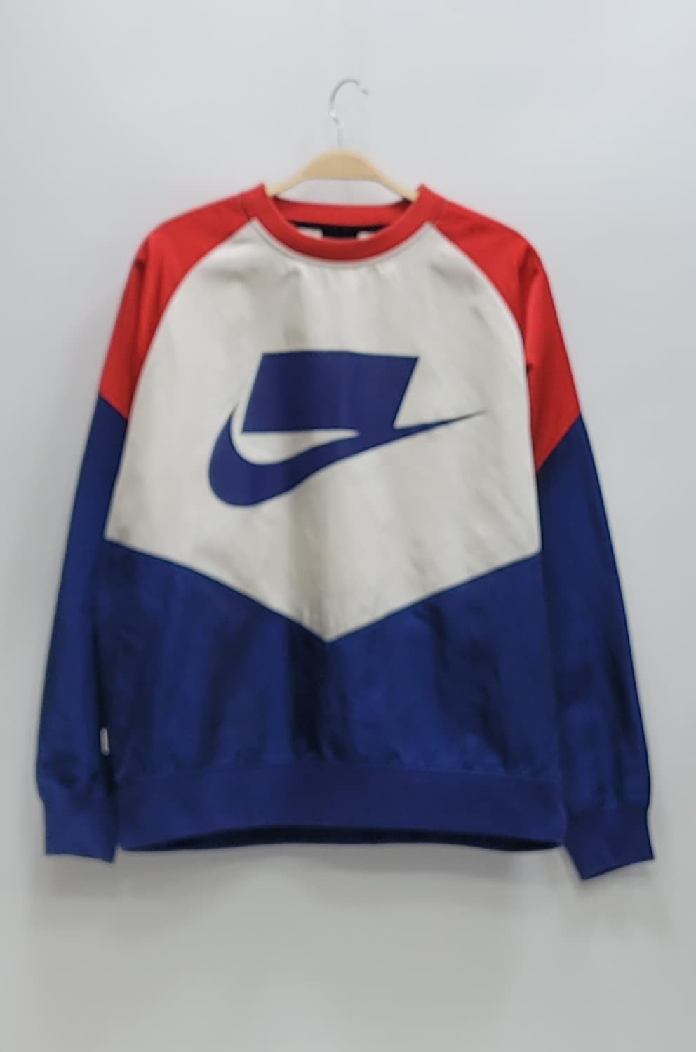 NIKE 나이키 블록 퓨추라 크루 탑 웜업 맨투맨 / 남 L 오버핏
 상품이미지1