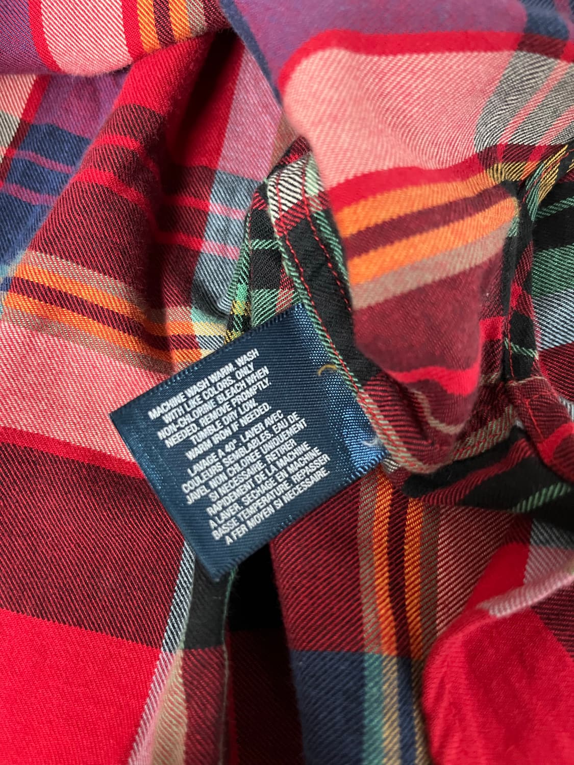 XL) 18-19Y 폴로 랄프로렌 키즈 체크 셔츠 상품이미지6