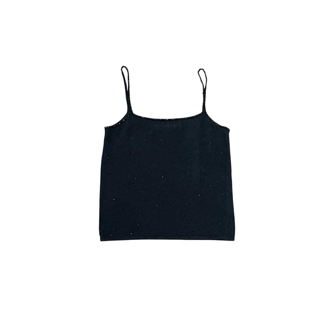 DKNY 블랙 비즈 앙고라 나시 상품이미지2