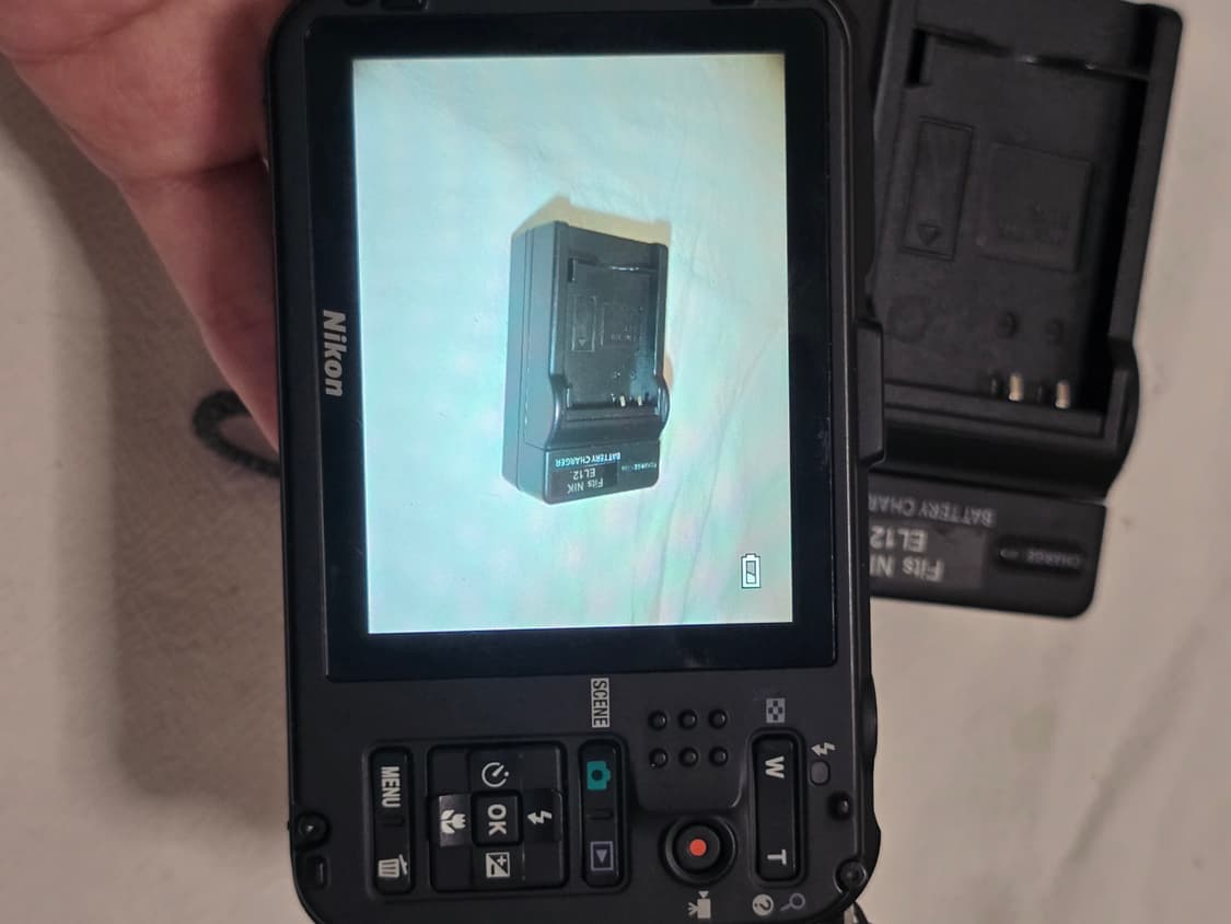 니콘 쿨픽스 aw100 주황 빈티지 디카 상품이미지8