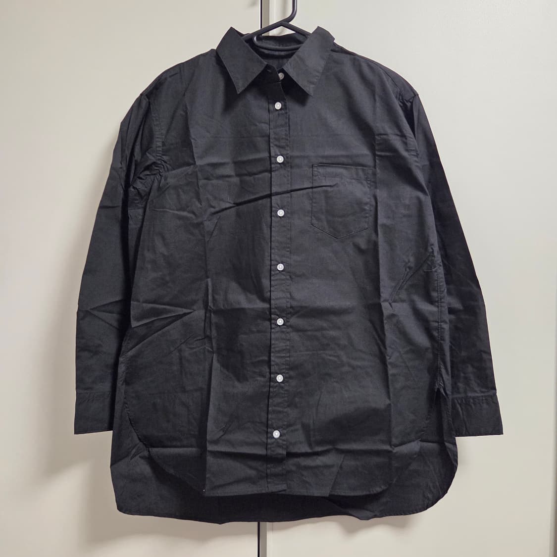 Belle Jeanne 미니멀 포켓 셔츠 L(100) 상품이미지1