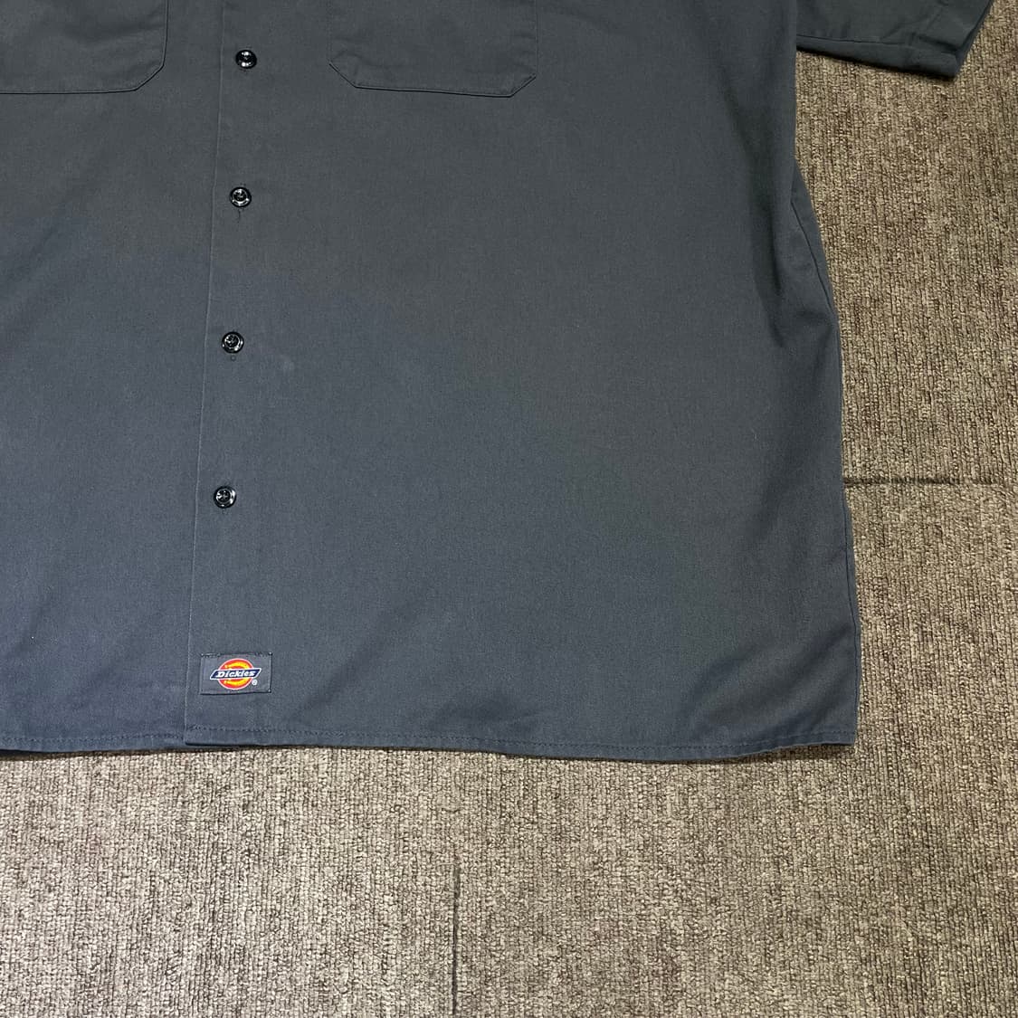 (2XL) Dickies 디키즈 반팔 워크 셔츠 그레이 상품이미지5