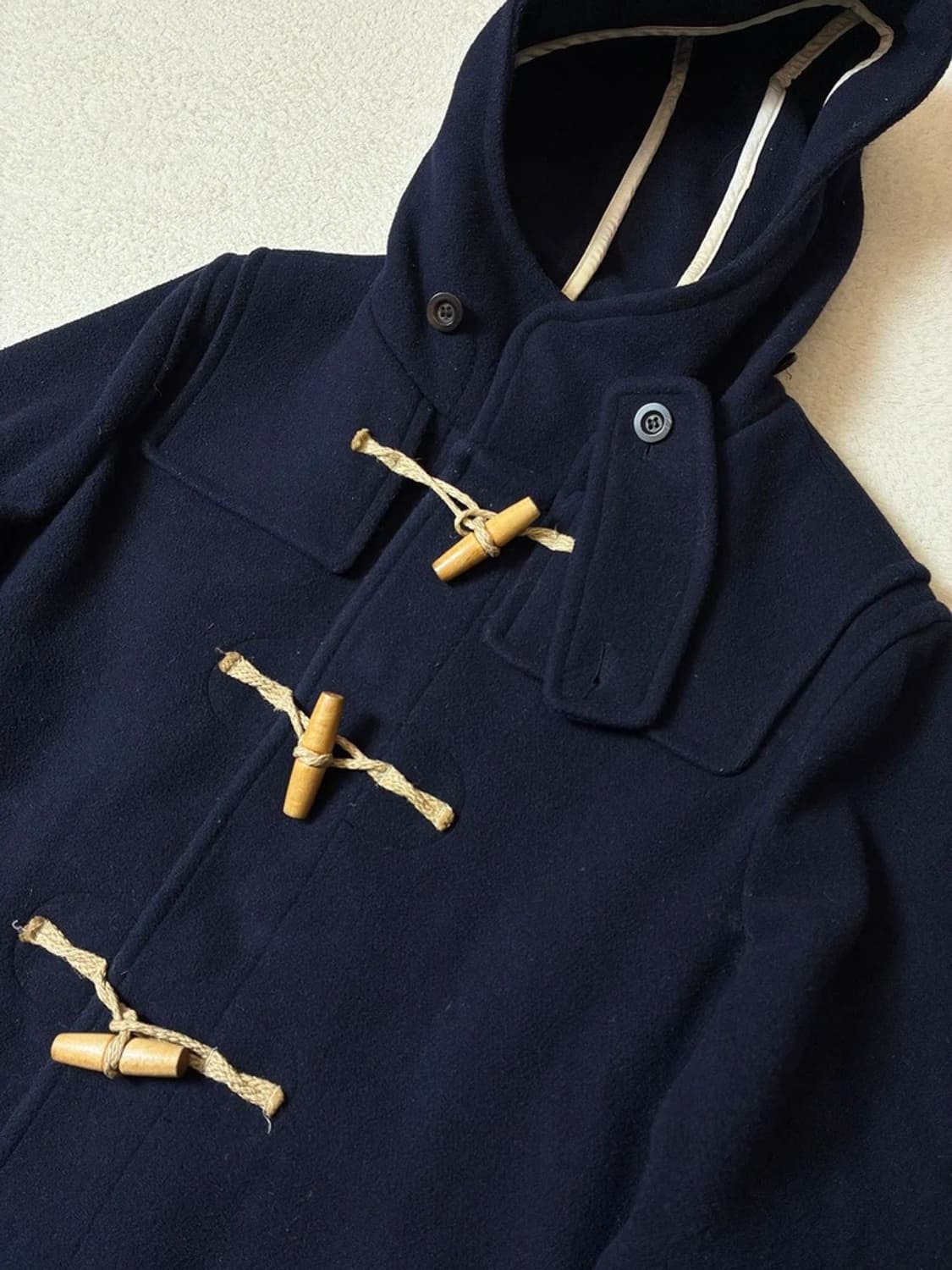 비바스튜디오 코퍼레이트 락앤롤 후디 더플 코트 PN7643 상품이미지2