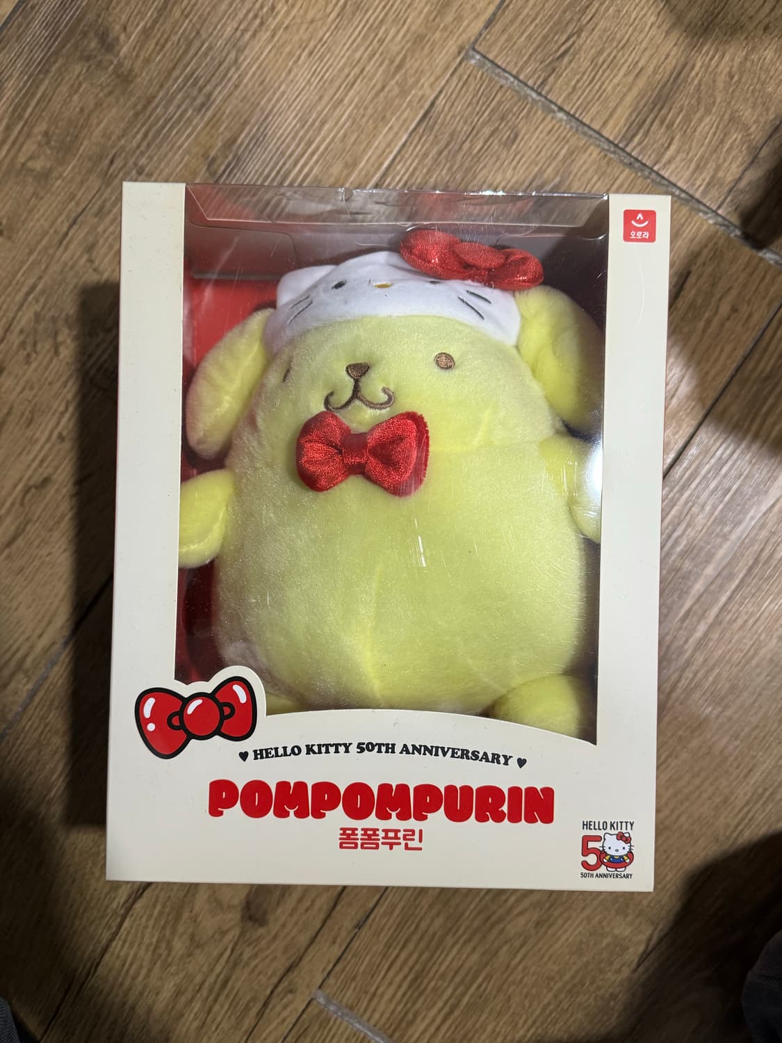 헬로키티 50주년 플러시인형 폼폼푸린 상품이미지1
