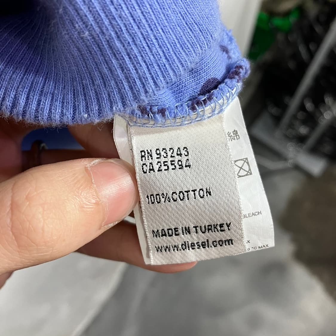 디젤 프린팅 집업 상품이미지6