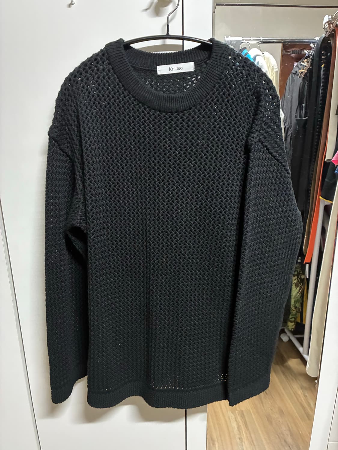 [새상품] 니티드 Knitted 매쉬 니트 상품이미지1