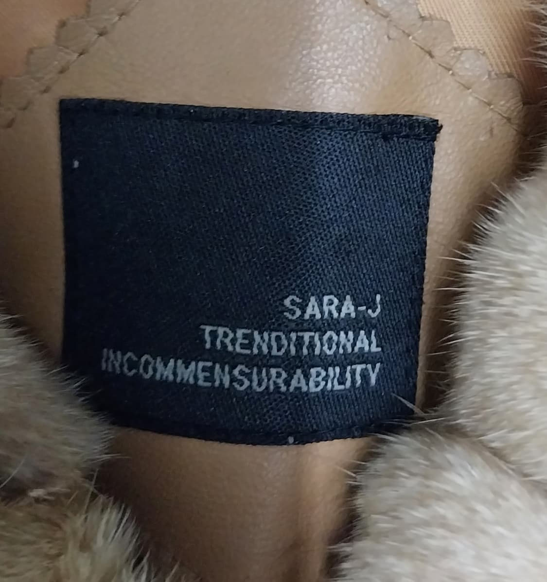 SARA-J 그리즐리 양가죽/여우털 자켓 (55까지) 상품이미지3