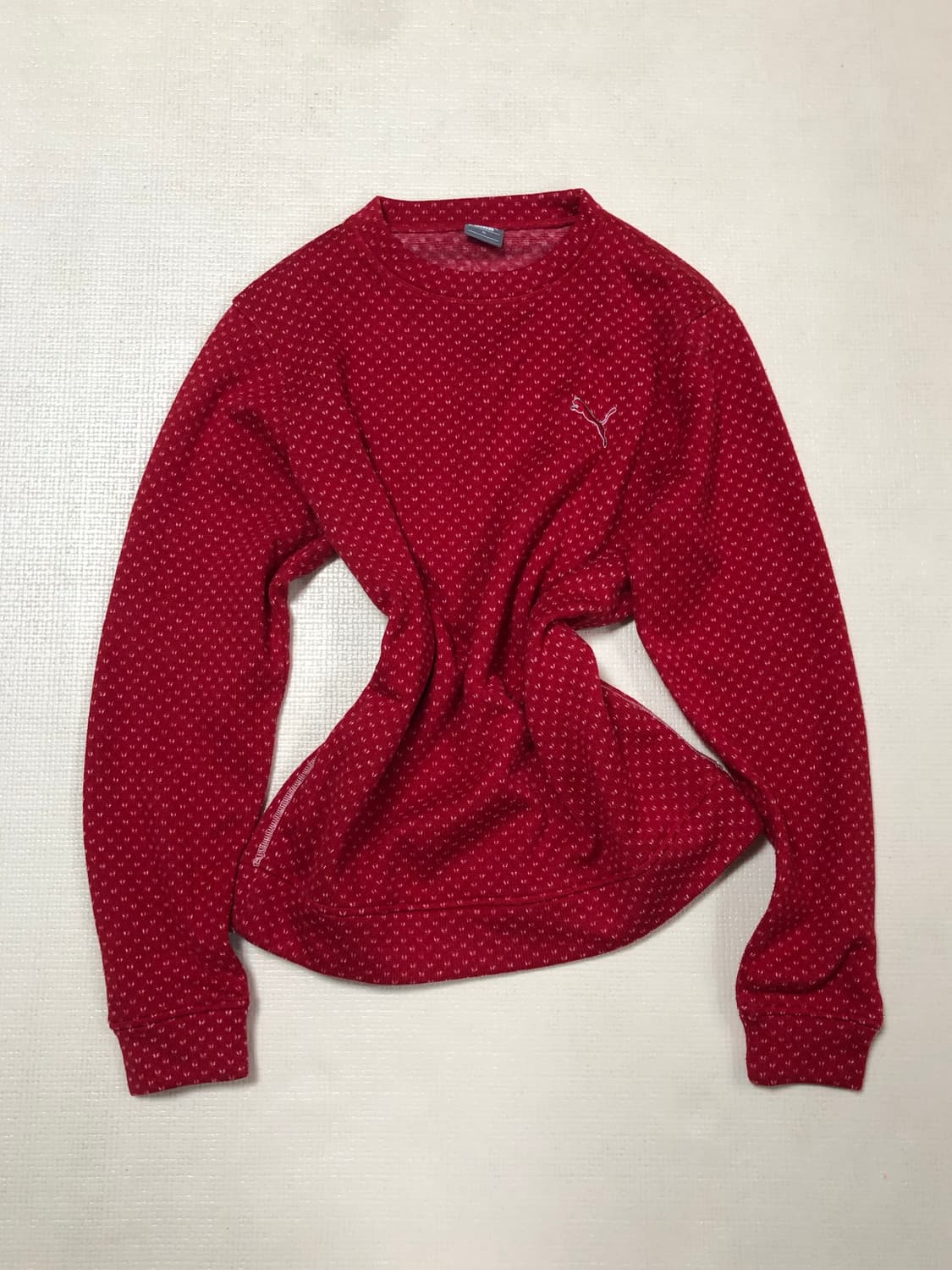 빈티지 푸마 레드 도트 탑 상품이미지7