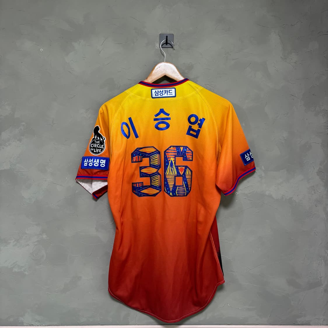 삼성 라이온즈 라이온킹 이승엽 유니폼 져지 반팔 새상품 상품이미지4