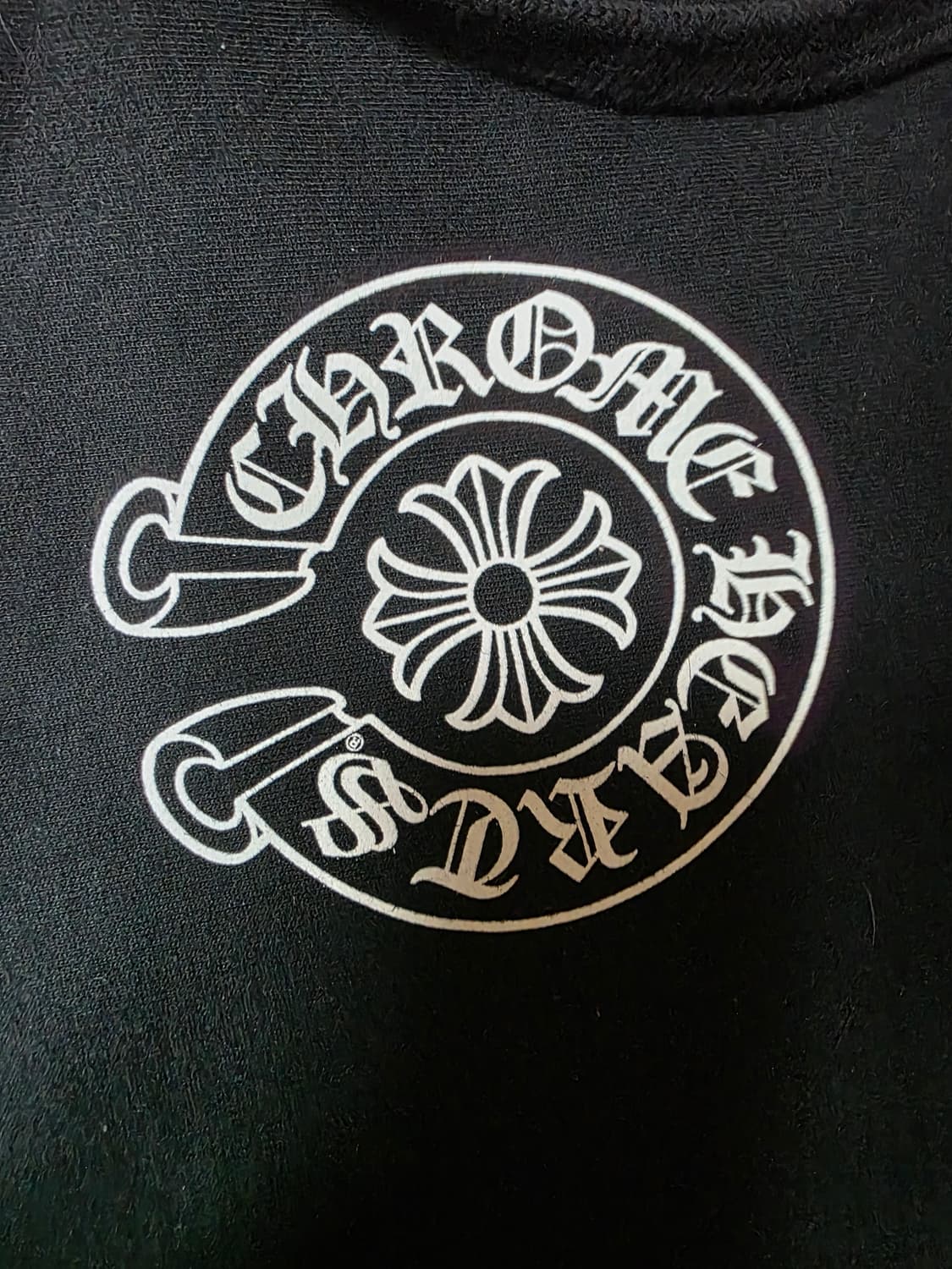 [새상품급]크롬하츠 홀스슈 뉴욕 후드티 블랙 상품이미지5