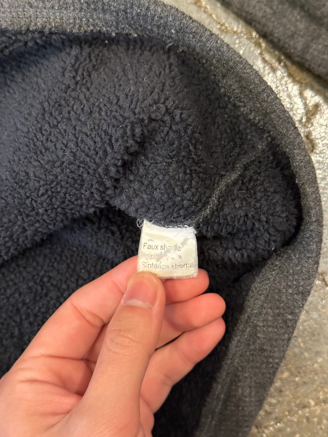 Lee Premium Select 와플 헨리넥 쉐르파 스웻셔츠 M 상품이미지4