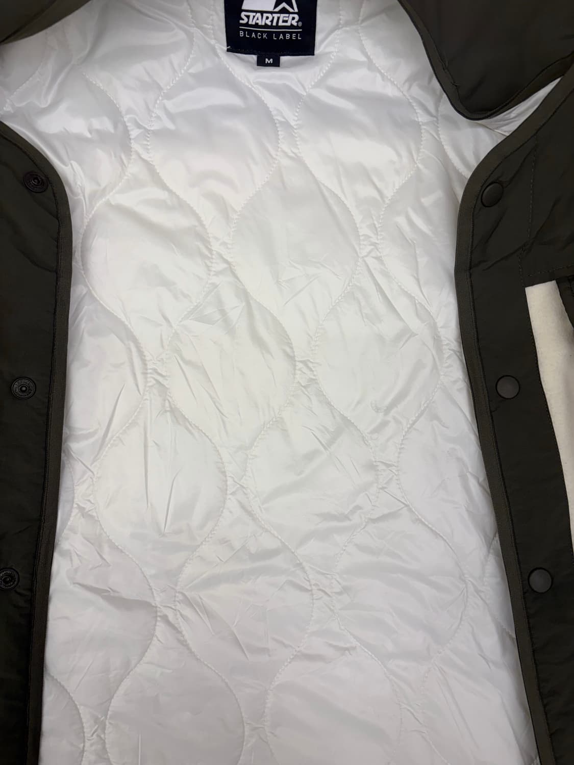 [M]스타터 플리스 자켓 카키 상품이미지7